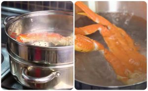 How To Cook Frozen Crab Legs at Home ( Boil, Steam, & Bake )