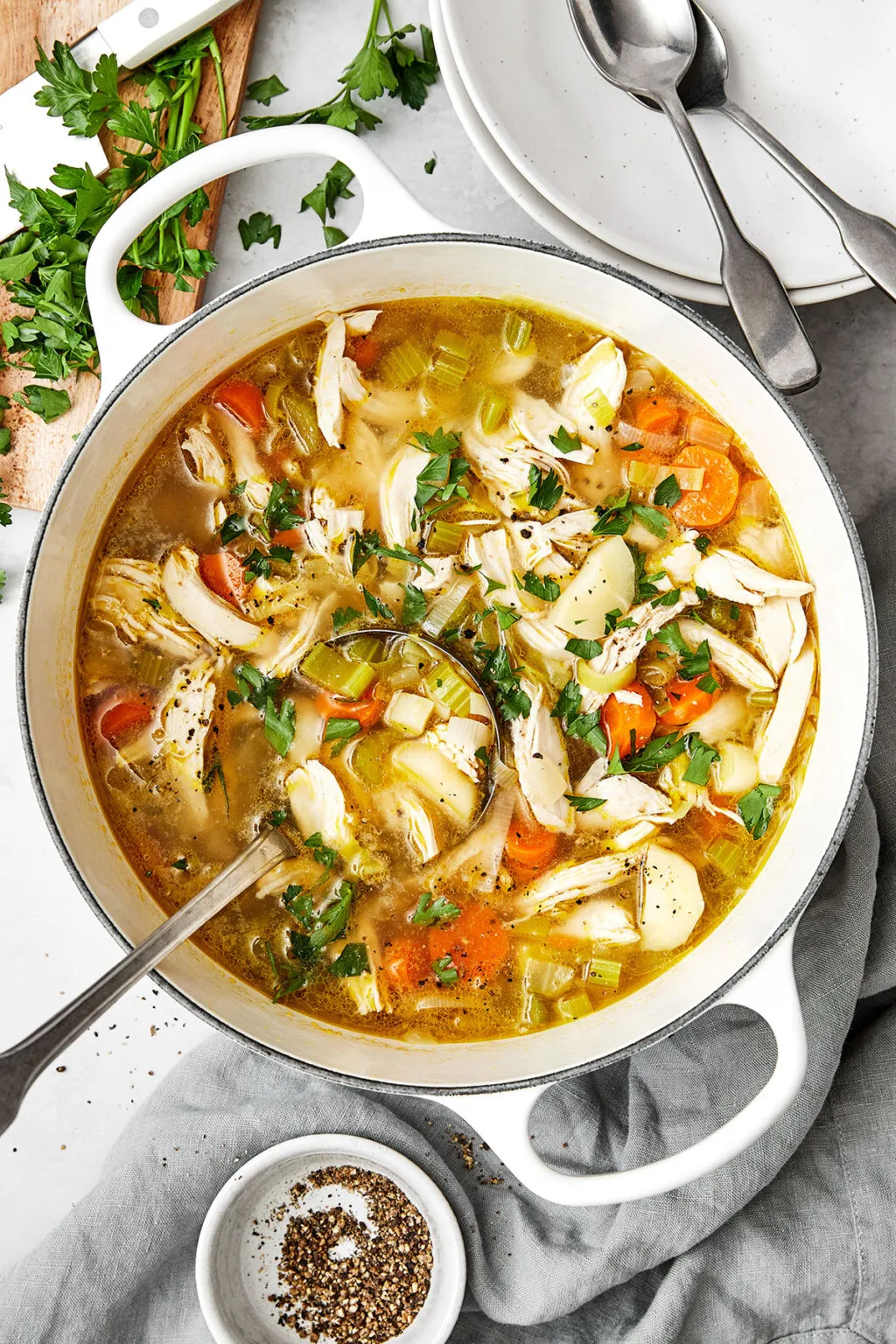 Old fashioned chicken soup recipe simple easy to make
