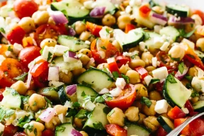 Mediterranean-Chickpea-Salad-7